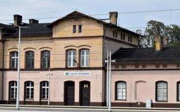 Budynek starego dworca kolejowego w Solcu Kujawskim