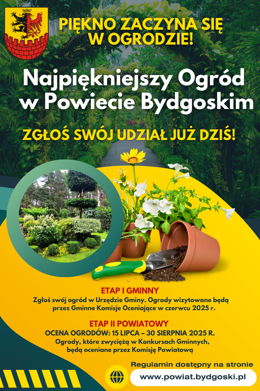Konkurs Najpiękniejszy Ogród w Powiecie Bydgoskim