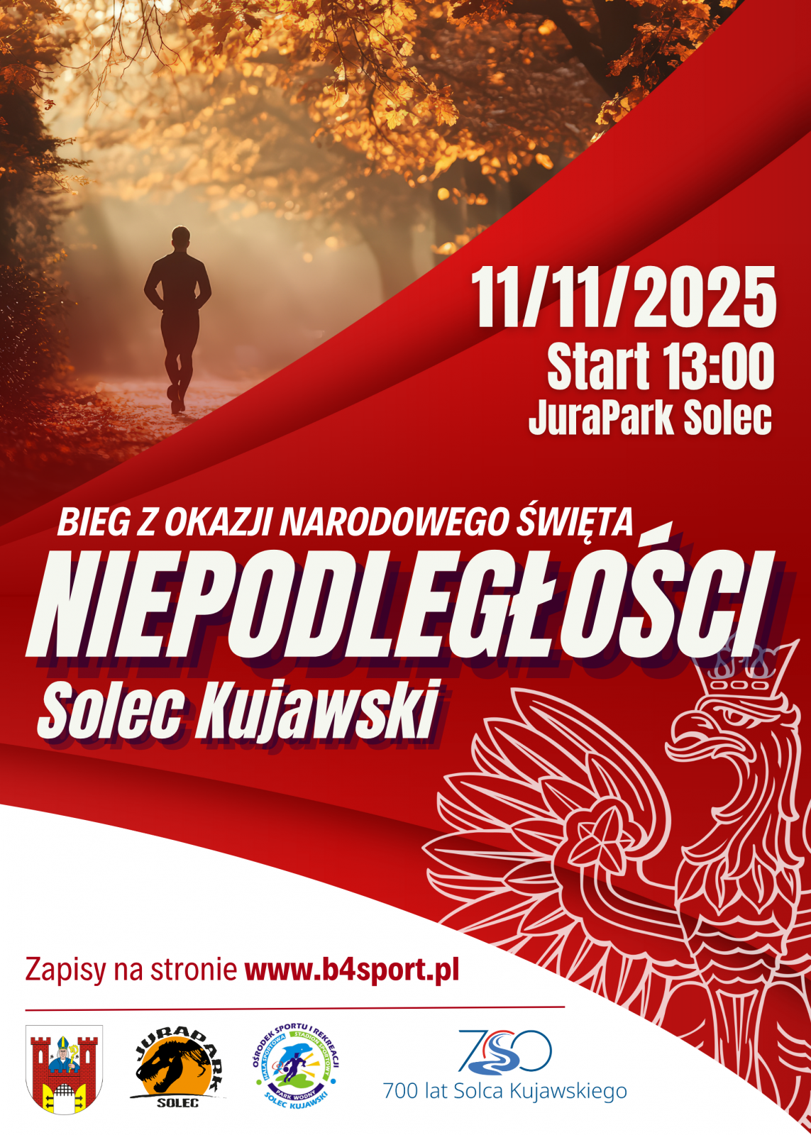 Bieg z okazji Narodowego Święta Niepodległości