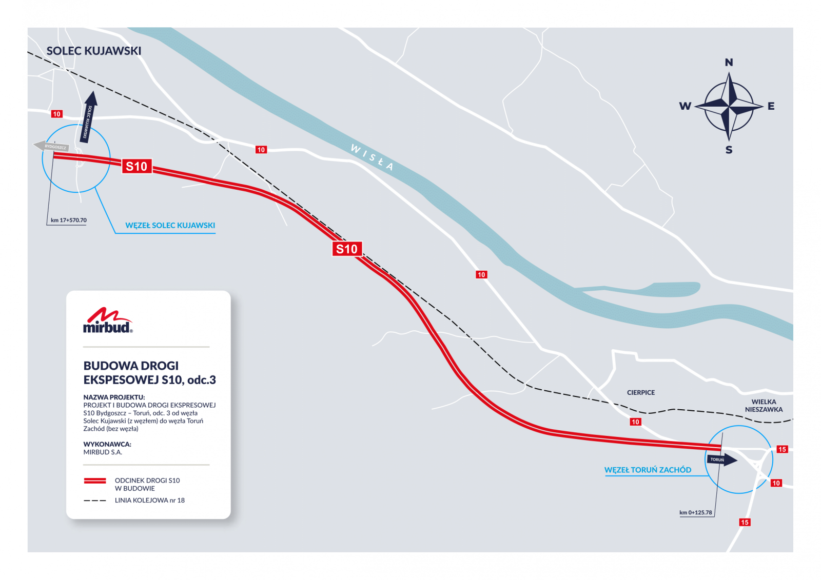 Rusza budowa drogi ekspresowej S10 Bydgoszcz – Toruń, odc. 3 