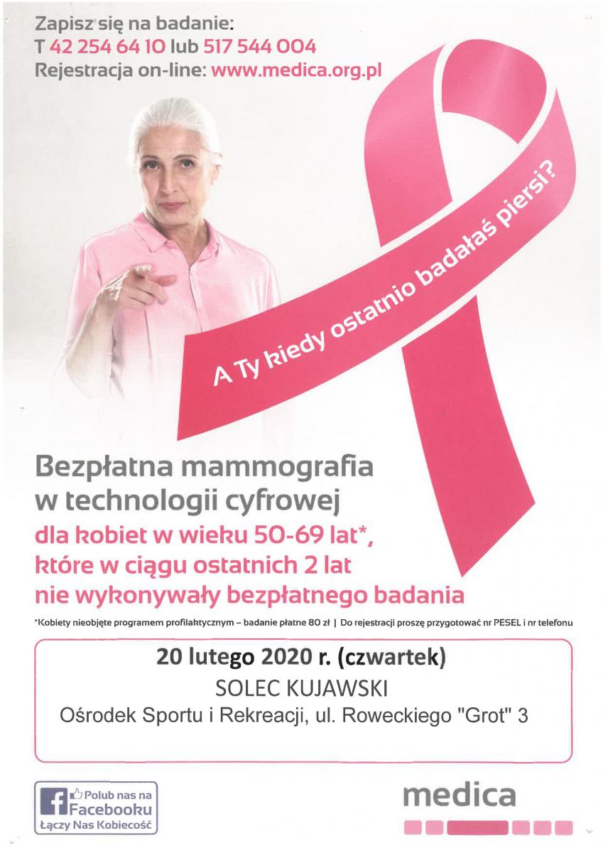 mammografi a2020 luty