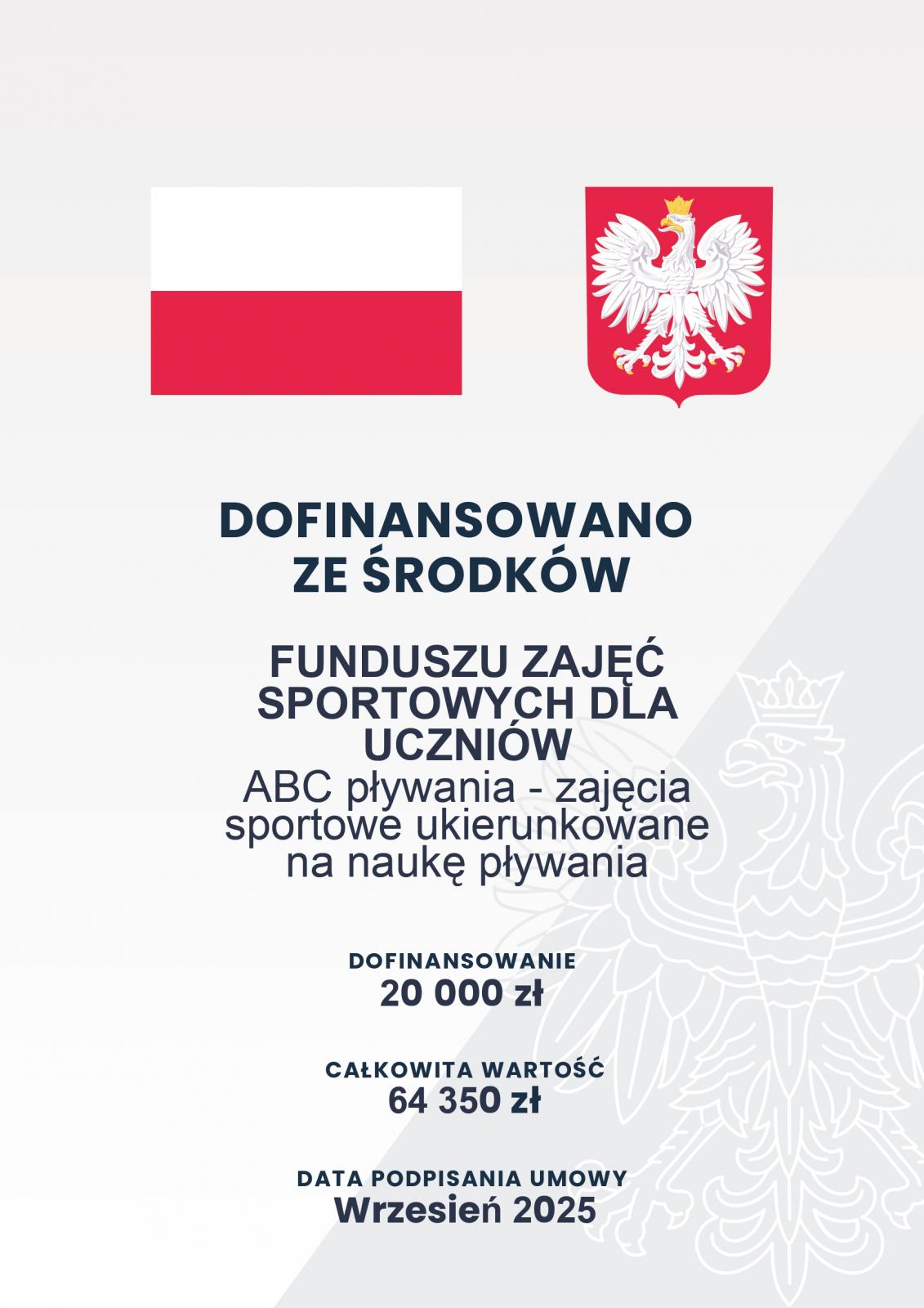 „Skok na głęboką wodę” – nauka pływania dla uczniów klas III!