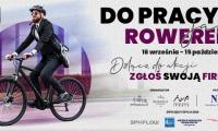 Do pracy jadę rowerem