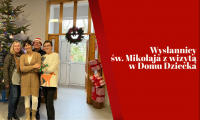 Wysłannicy św. Mikołaja z Solca w Domu Dziecka