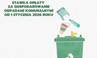 Stawka opłaty za gospodarowanie odpadami komunalnymi od 1 stycznia 2026