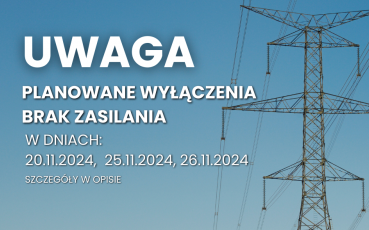 Planowane wyłączenia