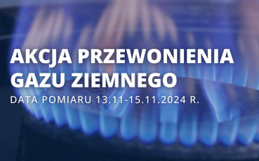 Akcja przewonienia gazu ziemnego