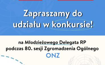 Konkurs na Młodzieżowego Delegata RP
