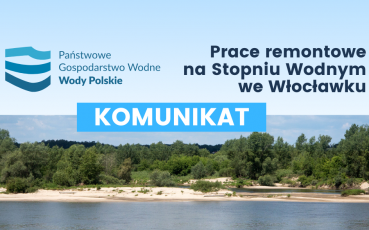 Prace remontowe na Stopniu Wodnym we Włocławku