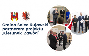Gmina Solec Kujawski partnerem projektu „Kierunek-Zawód”  