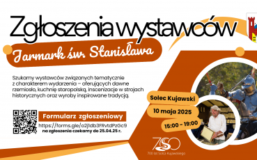 Zgłoś swoje stanowisko na Jarmark św. Stanisława!