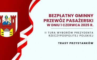 BEZPŁATNY GMINNY PRZEWÓZ PASAŻERSKI