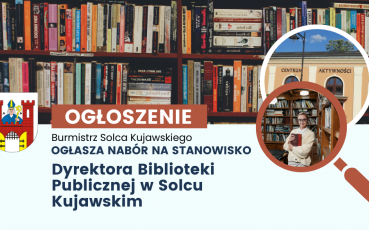 Nabór na stanowisko Dyrektora Biblioteki Publicznej 