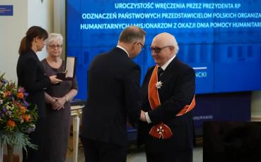 Wielkie wyróżnienie dla Honorowego Obywatela Solca Kujawskiego