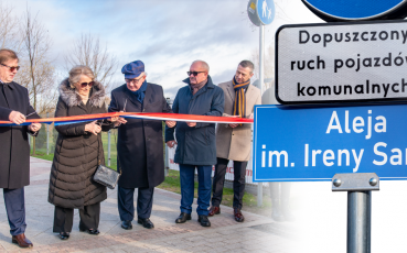 Otwarcie Alei im. Ireny Santor
