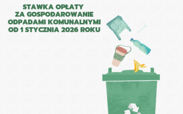 Stawka opłaty za gospodarowanie odpadami komunalnymi od 1 stycznia 2026