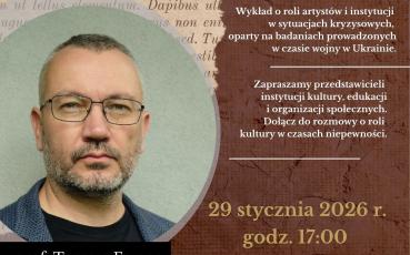 Wykład "Społeczna odporność w czasie kryzysu"