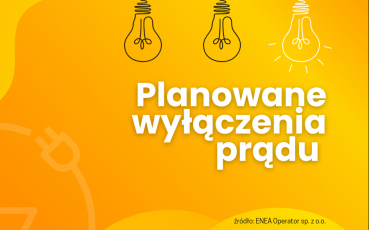 Planowane wyłączenie energii elektrycznej 