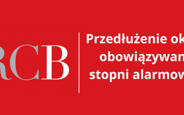 Przedłużenie obowiązywania stopni alarmowych (do 31 maja 2026 r.)