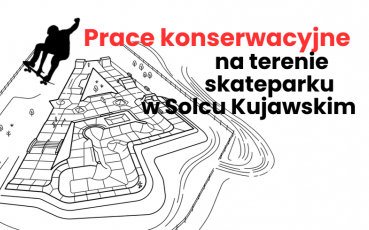 Prace konserwacyjne na Skateparku