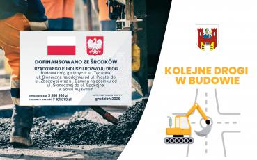 Kolejne drogi w budowie