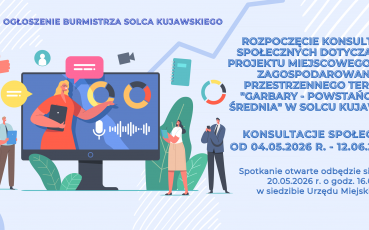Rozpoczęcie konsultacji społecznych