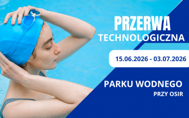 Przerwa technologiczna parku wodnego