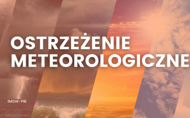 Ostrzeżenie meteorologiczne - BURZE