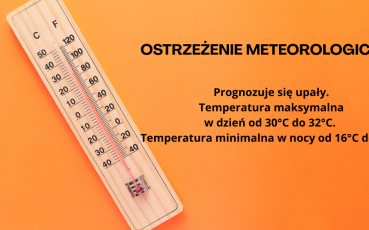 Otrzeżenie meteorologiczne - upały