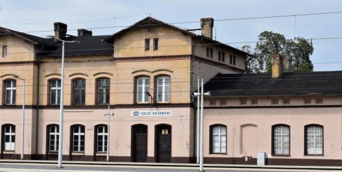 Budynek starego dworca kolejowego w Solcu Kujawskim
