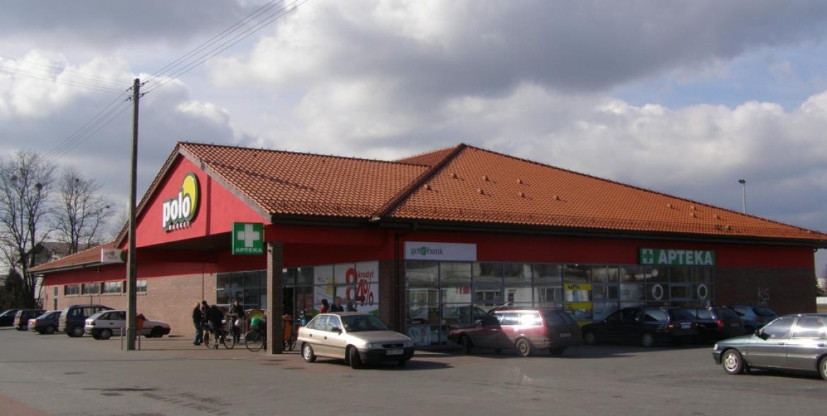 Widok marketu.