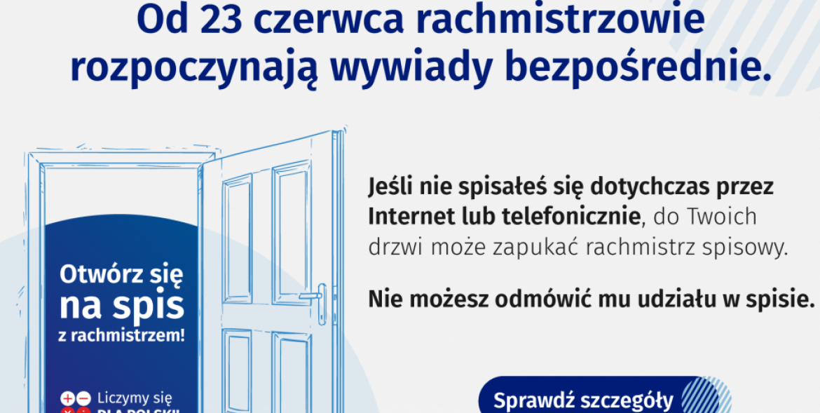 Od 23 czerwca Rachmistrz wyjdzie w teren!!!