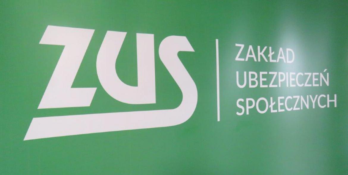 Logo Zakładu Ubezpieczeń Społecznych.