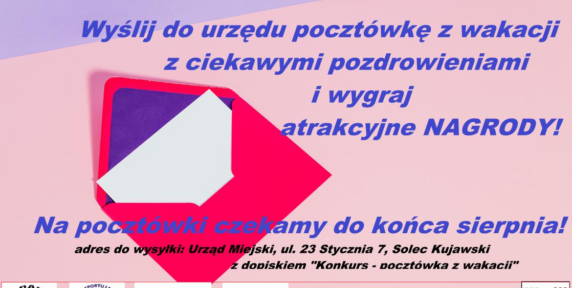 Konkurs "Pocztówka z wakacji"