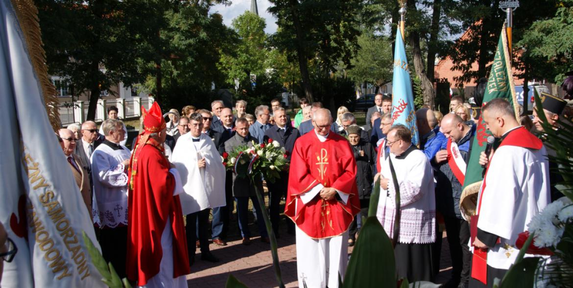 Uczestnicy uroczystości.