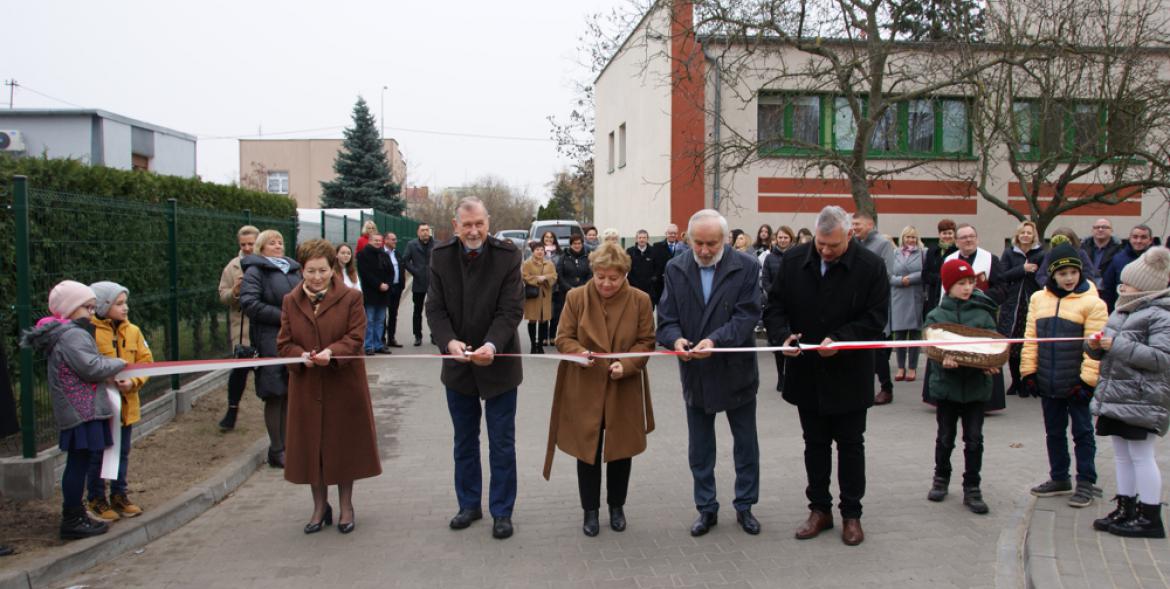 Przecięcie wstęgi.