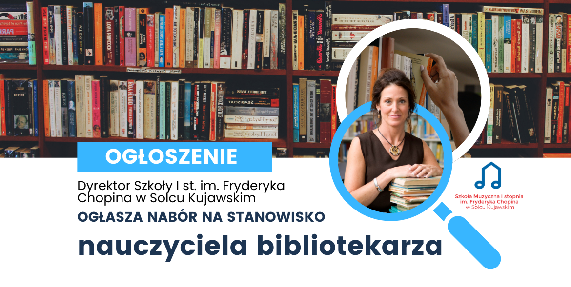 Nabór na stanowisko: nauczyciel bibliotekarz