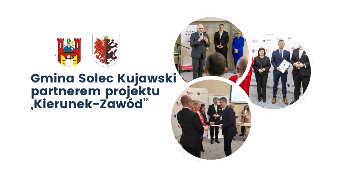 Gmina Solec Kujawski partnerem projektu „Kierunek-Zawód”  