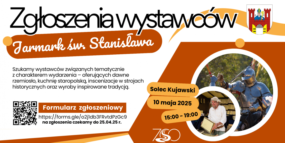 Zgłoś swoje stanowisko na Jarmark św. Stanisława!