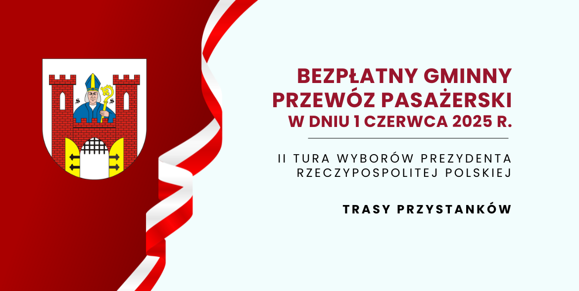 BEZPŁATNY GMINNY PRZEWÓZ PASAŻERSKI