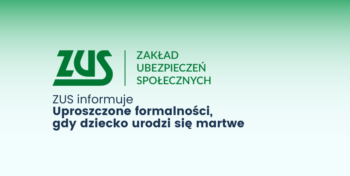 ZUS INFORMUJE
