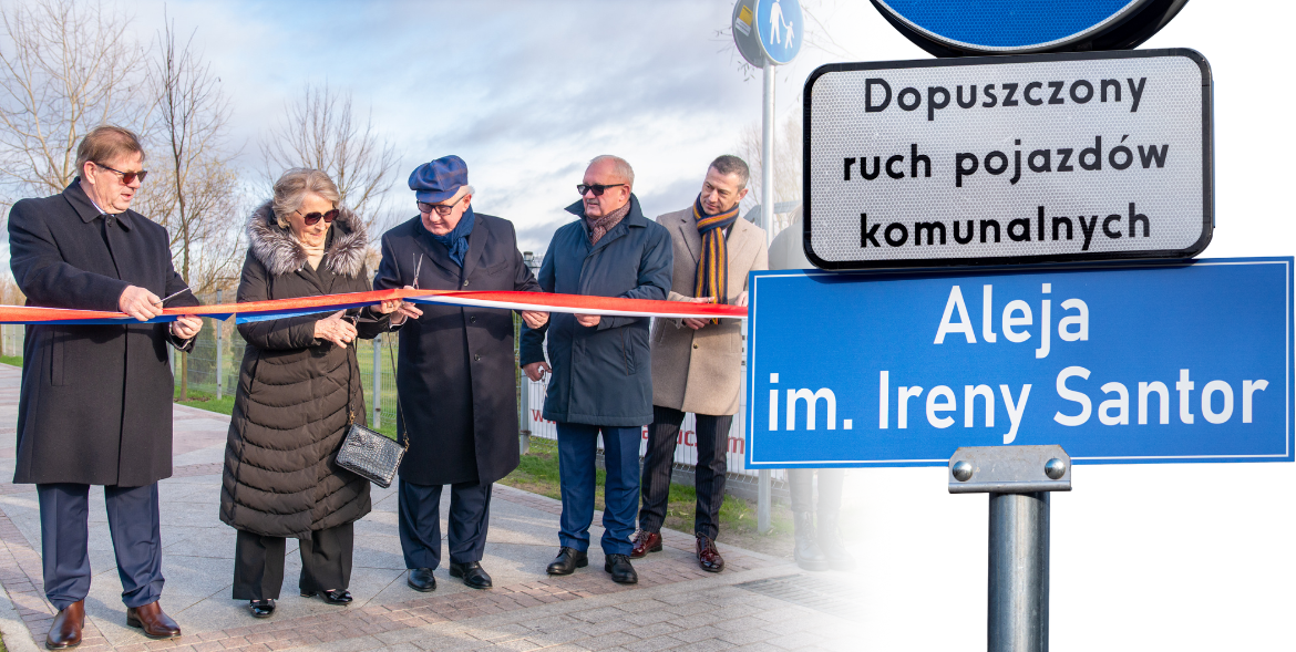 Otwarcie Alei im. Ireny Santor