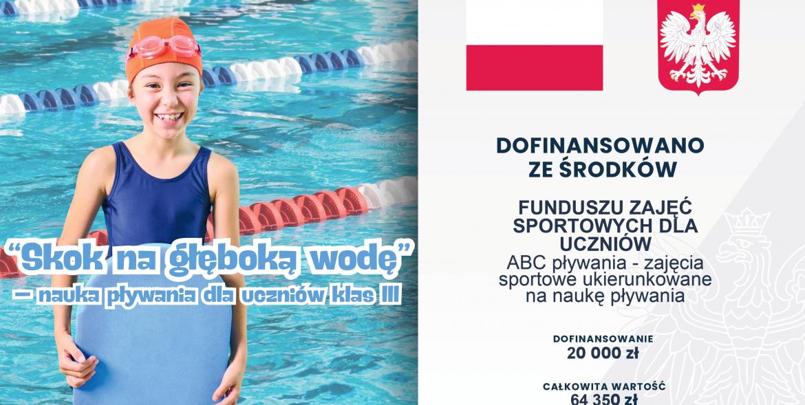 Zakończenie kursu nauki pływania „Skok na głęboką wodę”