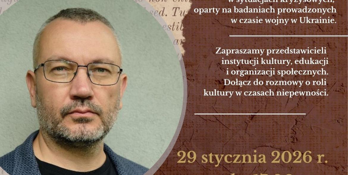 Wykład "Społeczna odporność w czasie kryzysu"