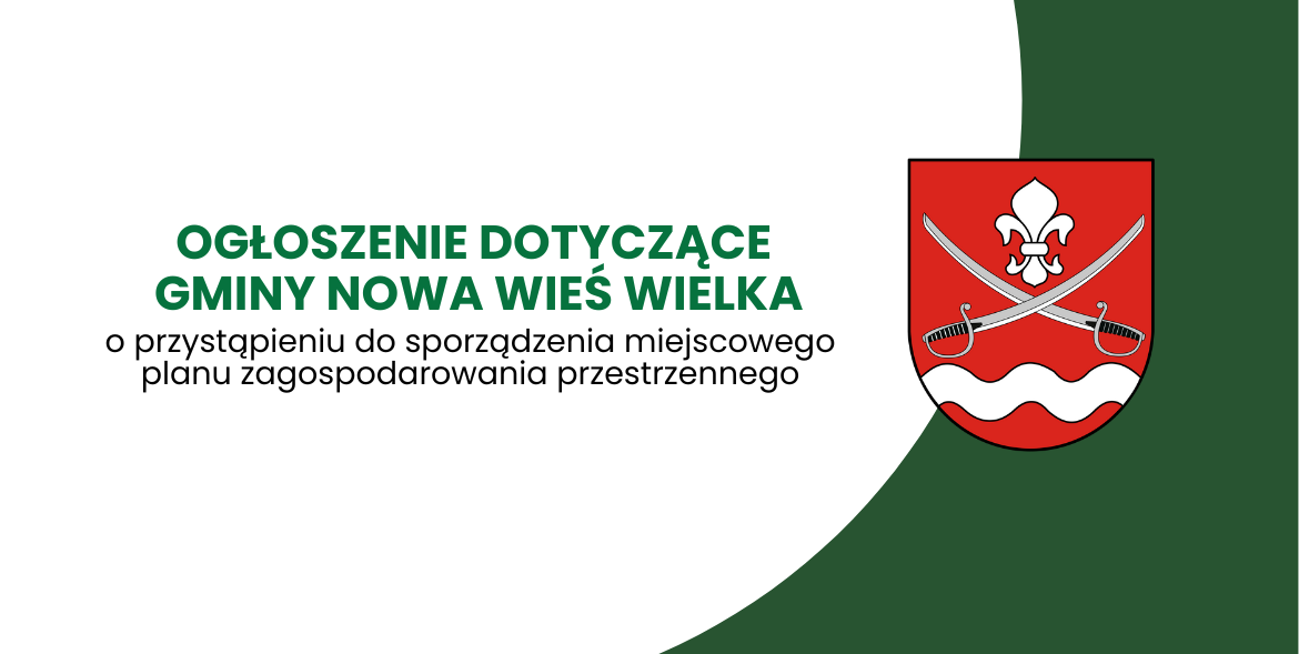Ogłoszenie dotyczące Gminy Nowa Wieś Wielka
