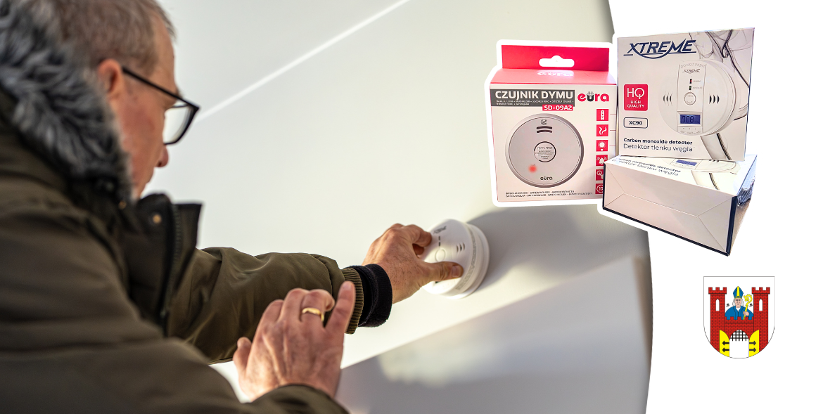 Montaż detektorów tlenku węgla