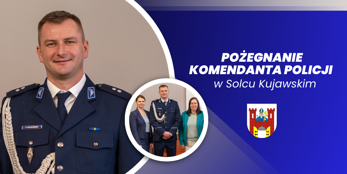 Pożegnanie Komendanta Policji w Solcu Kujawskim