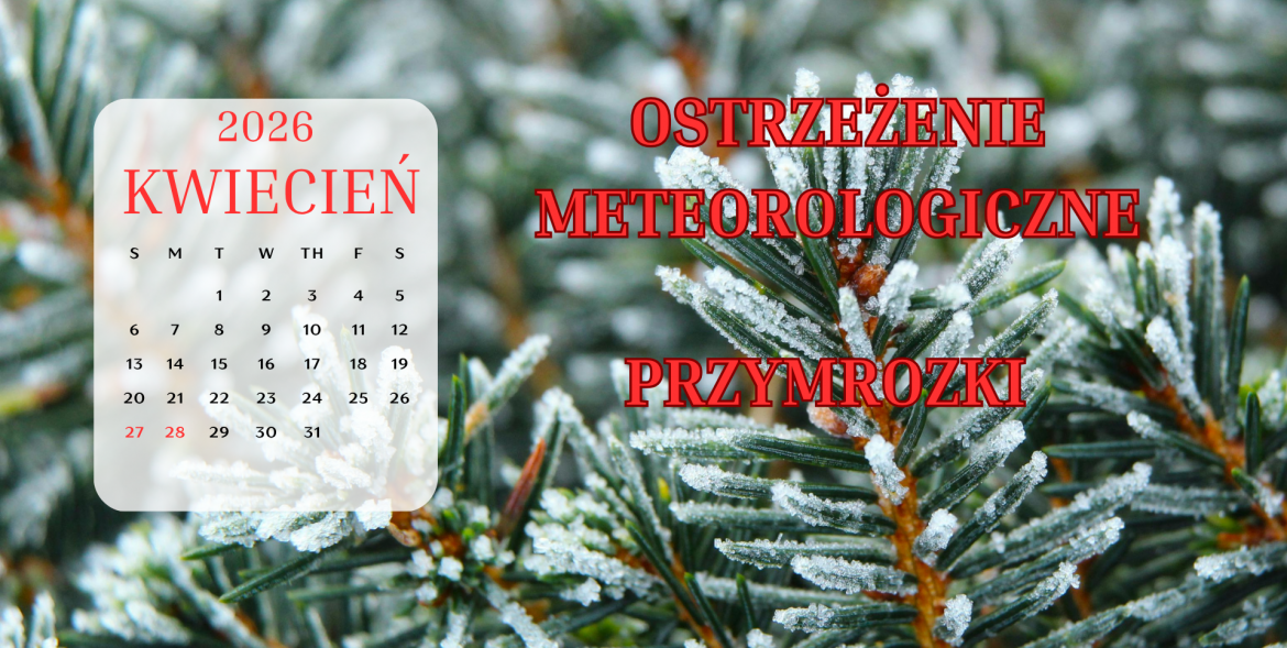 Otrzeżenie meteorologiczne - przymrozki