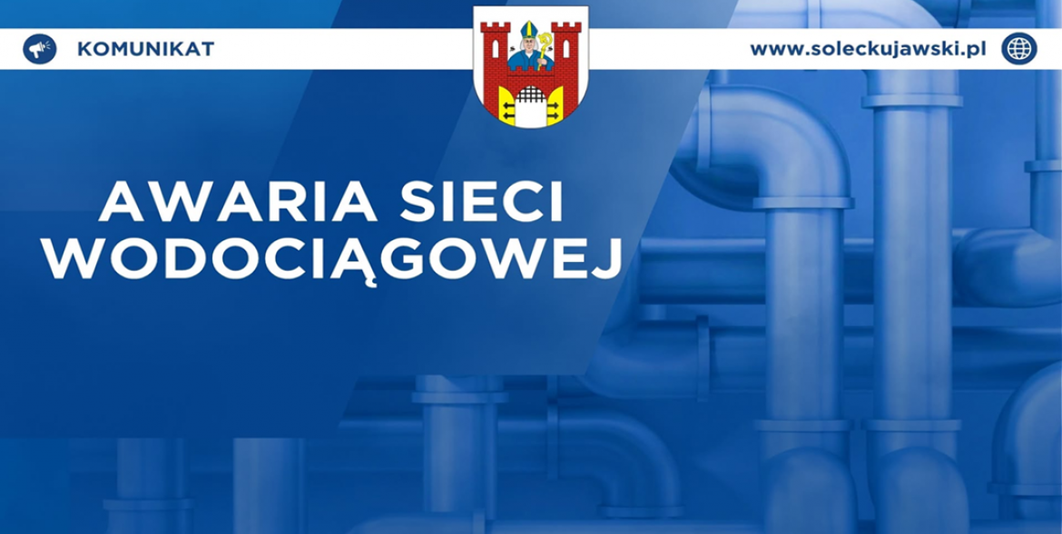 Awaria sieci wodociągowej