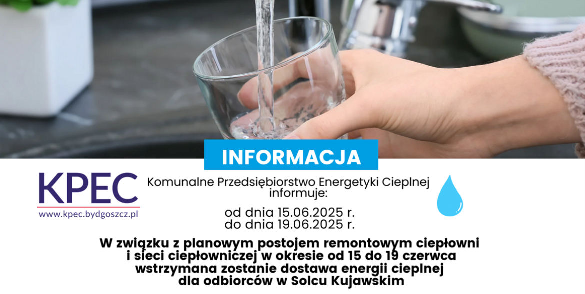 Postój remontowy ciepłowni w Solcu 